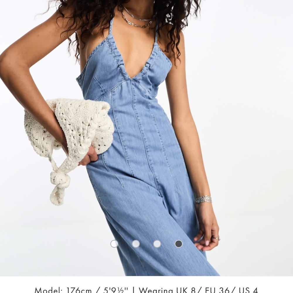 Light Blue Denim jumpsuit